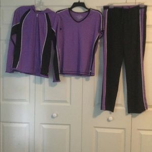 3 pc Purple Track Suit for Women